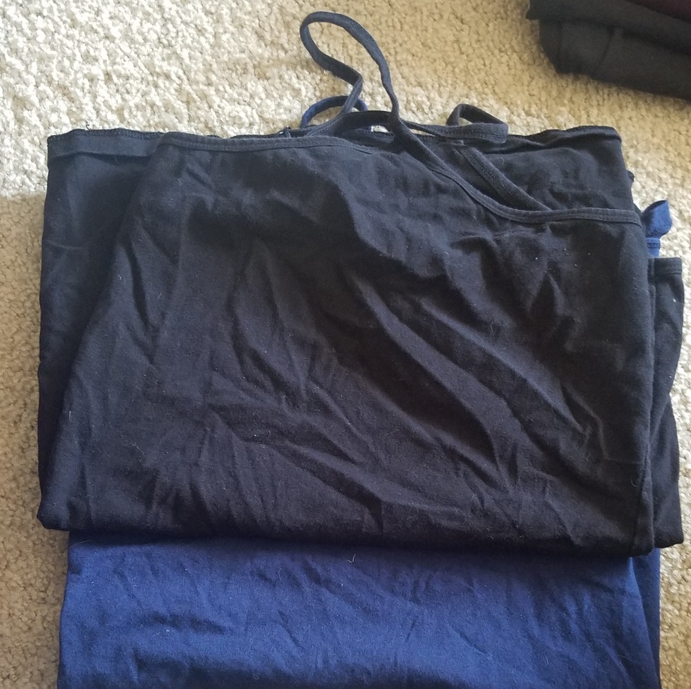 Spaghetti strap shirts